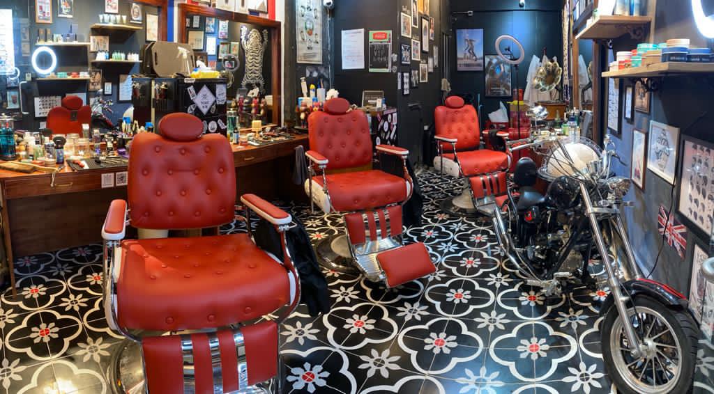 Brothersmen的裝修風格 6間Barbershop，其中1間主要作為培訓及教育用途 融合亞洲特色的Barber文化